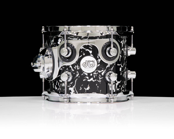 DW Design Series 7x8 Tom - Aqua Metallic - CymbalFusion.com