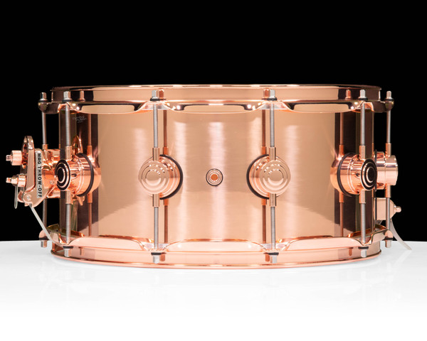 DW Collector's Series Copper 6.5x14 Snare - Copper Hardware