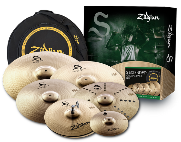 S Zildjian Extended Cymbal Pack