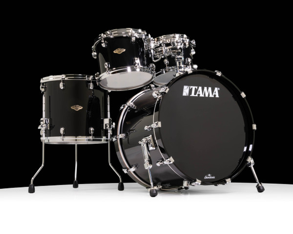 Tama Starclassic Walnut/Birch 4pc Shell Pack  - Piano Black