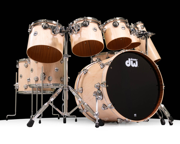 DW Collector's Series 10pc Maple Mahogany Shell Pack - Natural