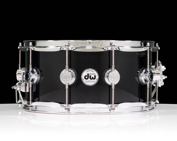 DW Collector's 6.5x14 SSC Maple Snare - Gloss Black