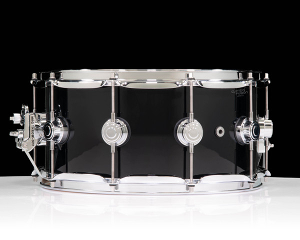 DW Collector's 6.5x14 SSC Maple Snare Drum - Black Velvet