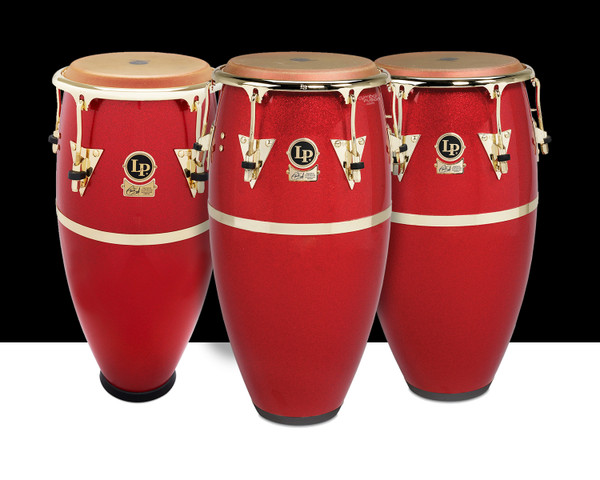 LP Galaxy Fiberglass Fausto Cuevas III Signature Quinto/Conga/Tumba Set