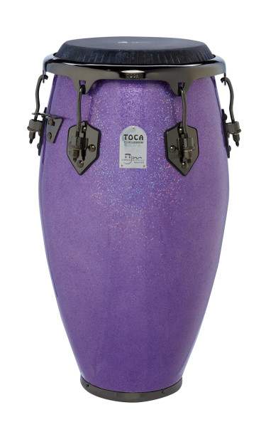 Toca Jimmie Morales Signature Series 11" Quinto - Purple Sparkle front view