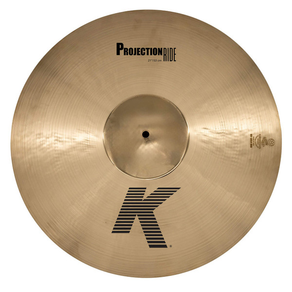 Zildjian K Custom Projection Ride 21" top view
