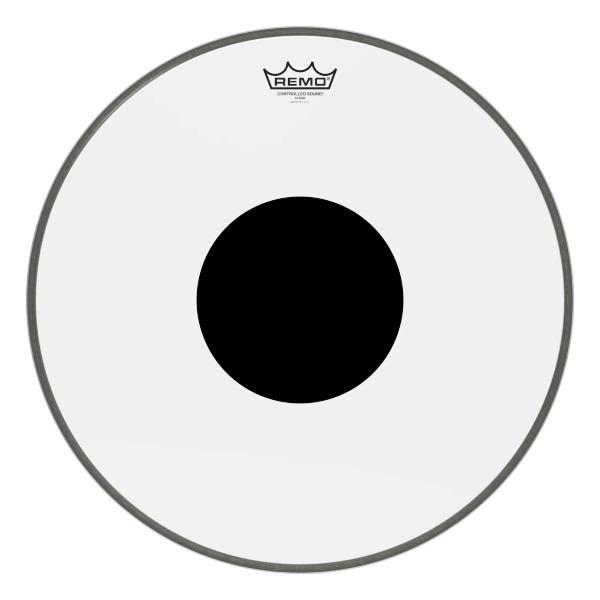 Remo Controlled Sound Clear Black Dot 18" Drum Head