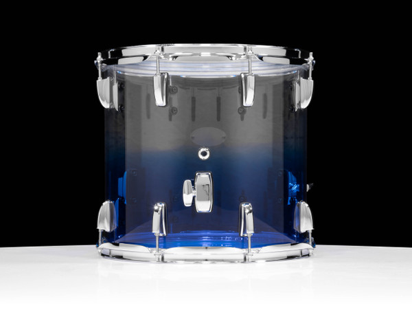 Pearl Crystal Beat 14”x13” Floor Tom – Glacier Fade back view