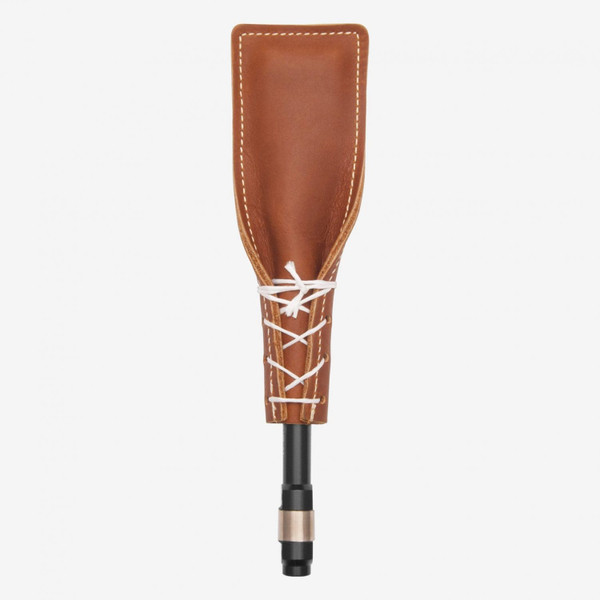 BACK IMAGE OF LEATHER BASS DRUM BEATER