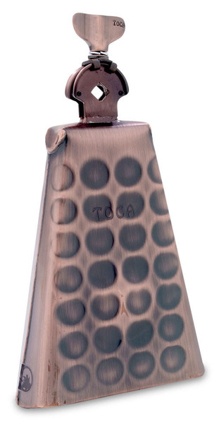 Image of Toca black copper mega cowbell facing forward