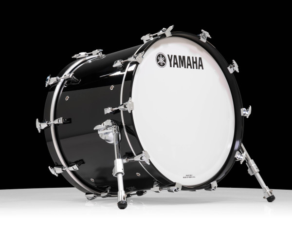 Yamaha PHX 18”x14” Bass Drum – Solid Black w/ Chrome | CymbalFusion
