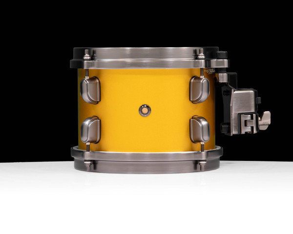 Tama Starclassic Maple 6”x8” Tom – Satin Aztec Gold Metallic w/ Smoked Black Nickel Hardware (MAT0806USAM) back view