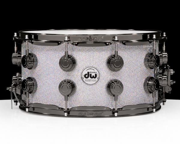 DW Collector's Series SSC Maple 7x14 Snare Drum - Diamond Nebula with Black Nickel Hardware