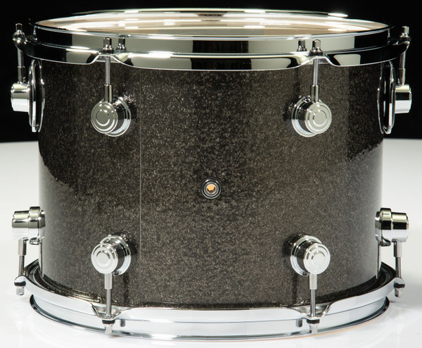 DW Performance Series Drums Pewter Sparkle 9x12 back view