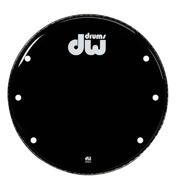 DW 26" Gloss Black Bass Drum Head
