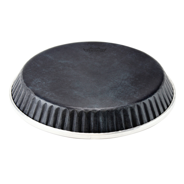 Remo Symmetry Skyndeep Conga Drumhead - Black Calfskin Graphic, 12.50"