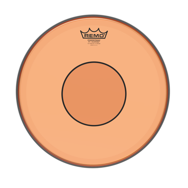 Remo Powerstroke 77 Colortone Orange Drumhead, 13"