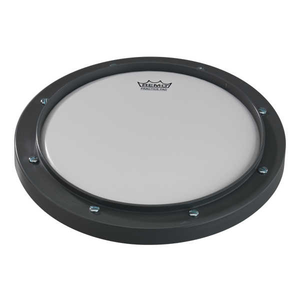 Remo Practice Pad - Tunable, Grey, Ambassador Coated Drumhead, 10"
