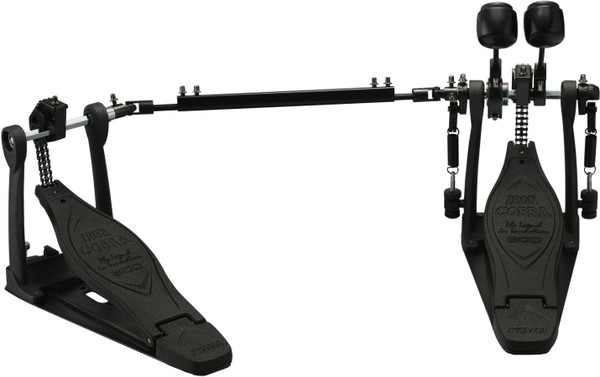 Tama Iron Cobra 600 Duo Glide Double Bass Drum Pedal – Dark Shadow Edition (HP600DTWMB)