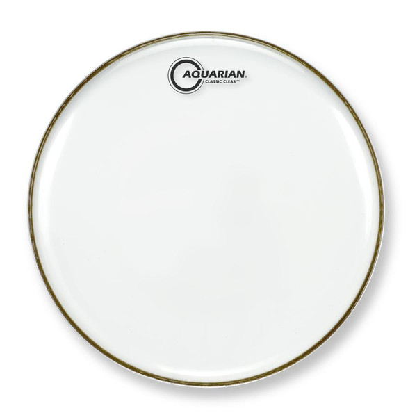 Aquarian Classic Clear Resonant 3mil Snare Side Drum Head 14" product image