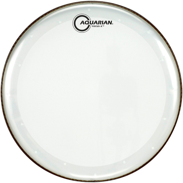 Aquarian Focus-X Clear 10mil Single Ply Drumhead with Focus-X Ring 18" product image