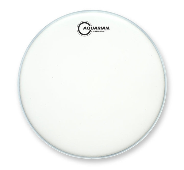 Aquarian Hi-Frequency White Texture Coated 7mil Single Ply Drumhead 16" product image