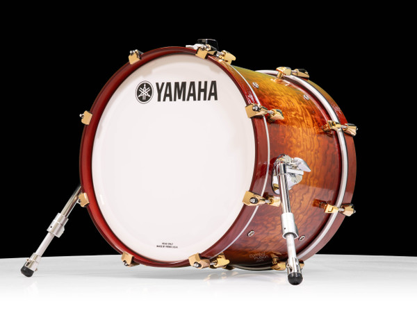 Yamaha PHX 18x14 Ash Bass Drum - Textured Amber Sunburst