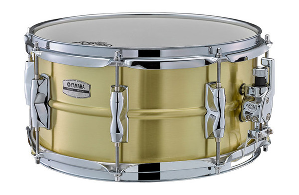 Used Yamaha Recording Custom Snare Metal Drum Shell Size:13x6.5, Shell Material:Brass product image 2