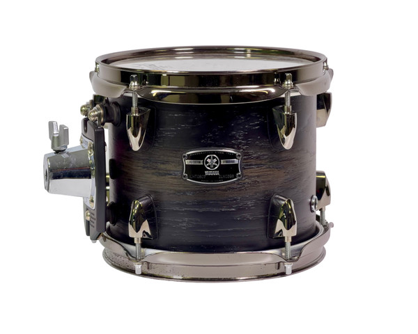Used Yamaha Live Custom Hybrid Oak Tom Uzu Charcoal Sunburst, Drum Shell Size:8x7 front view