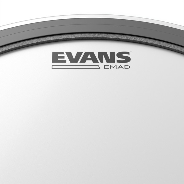Evans EMAD Coated White Bass Drum Head, 20 Inch product image