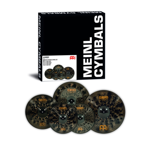 Meinl Cymbals Classics Custom Dark Expanded Cymbal Set product image