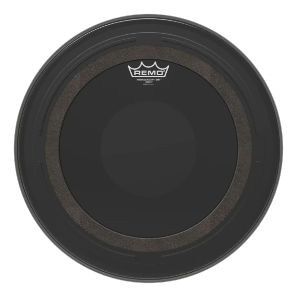 Remo Ambassador SMT Ebony Tom Drumhead, 16"