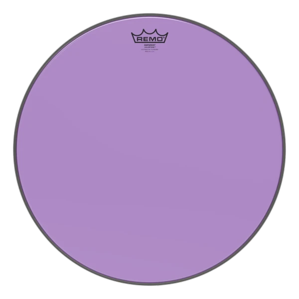 Remo Ambassador Colortone Purple Drumhead, 18"