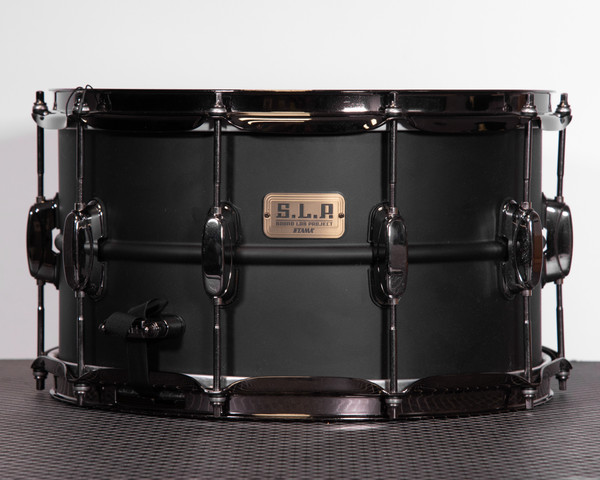 Used Tama S.L.P. Big Black Steel 8" x 14" Snare Drum
