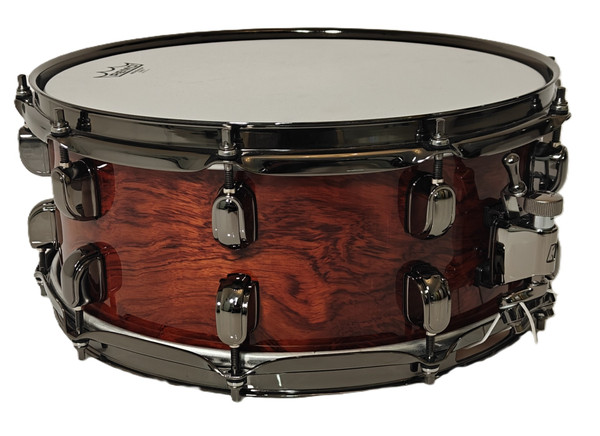 Used Mint Tama S.L.P. G-Bubinga 6" x 14" Snare Drum - Natural Gloss