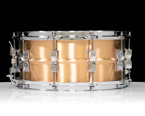 Ludwig 6.5X14 Acro Bronze Snare Drum, Chrome P86