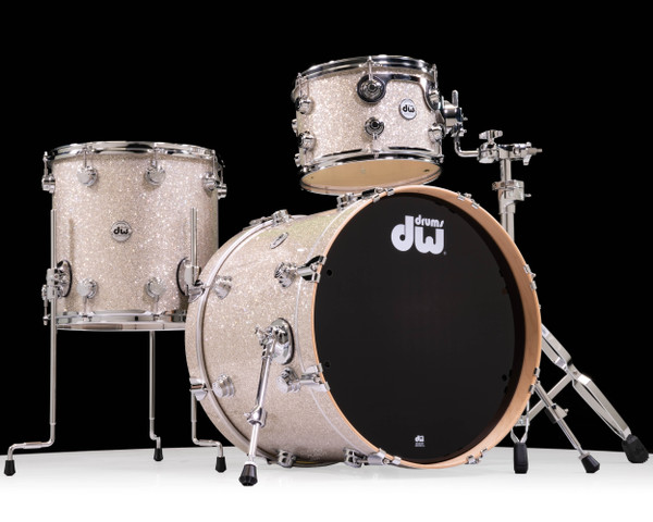 DW Collector's Series Maple SSC 3-Piece Kit - Broken Glass