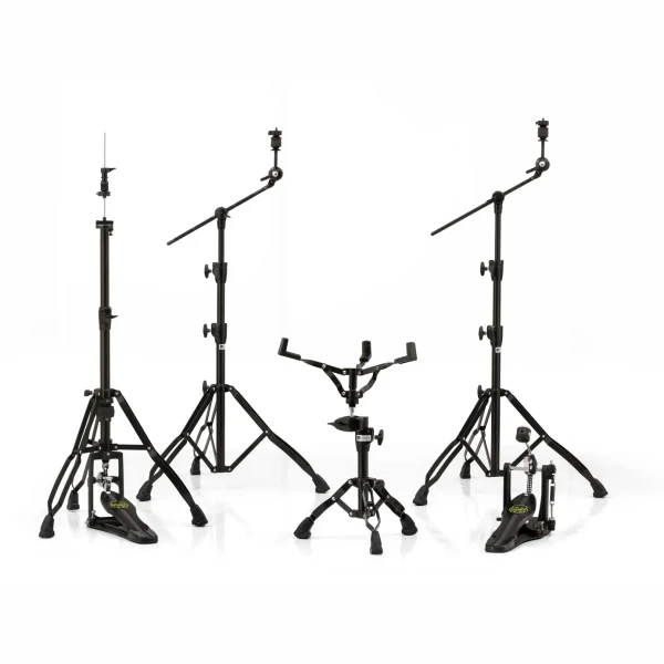 Mapex Armory Hardware Pack – Black Plated w/ P800 Single Pedal (HP8005EB)