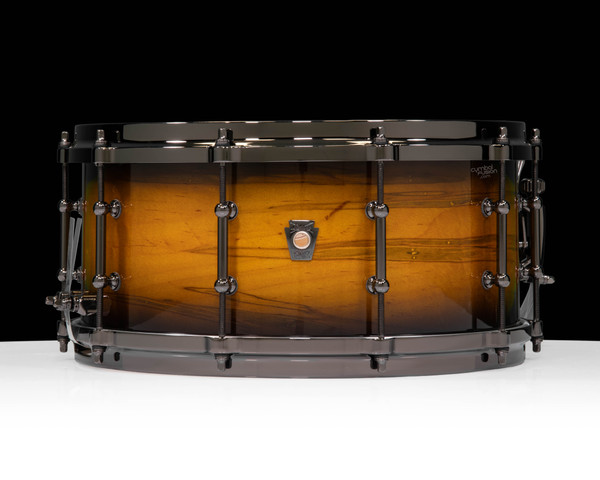 Ludwig Classic Maple Exotic Select 6.5”x14” Snare Drum – Black Gold Burst