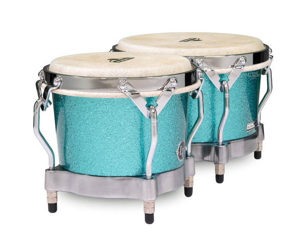 LP Bongos - Turquoise Sparkle Fiberglass