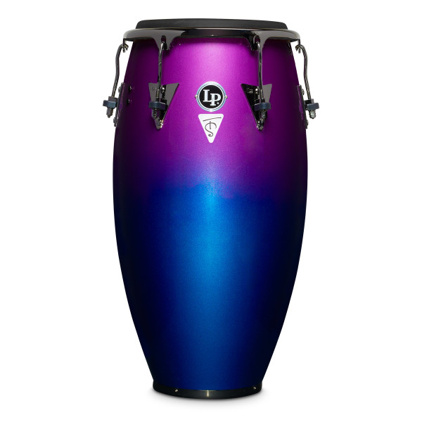 LP Latin Percussion Tony Succar 12-1/2" Tumba Rainbow Black Nickel product image