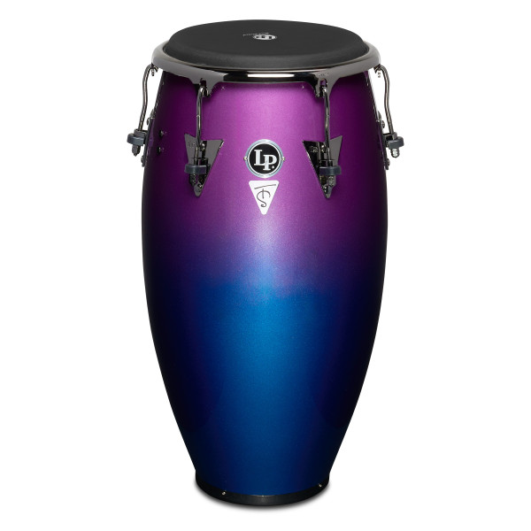 LP Latin Percussion Tony Succar 12-1/2" Tumba Rainbow Black Nickel product image