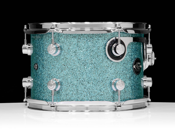 DW Performance Series 8x12 Tom - Aqua Glass back view