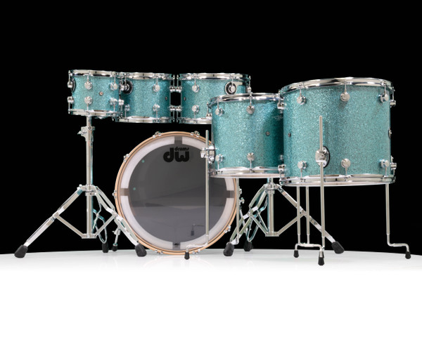 DW Performance Series 6-Piece Shell Pack - Aqua Glass