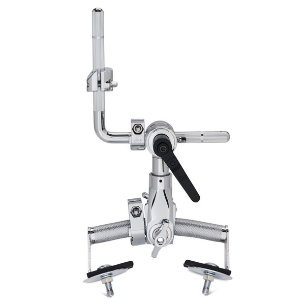 DW Bass Drum Mounted Retro Rail Mount, Short Version, Chrome product image 2