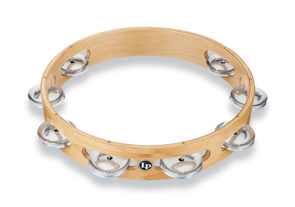 LP Pro 10 Inch Single Row Tambourine - Aluminum product image