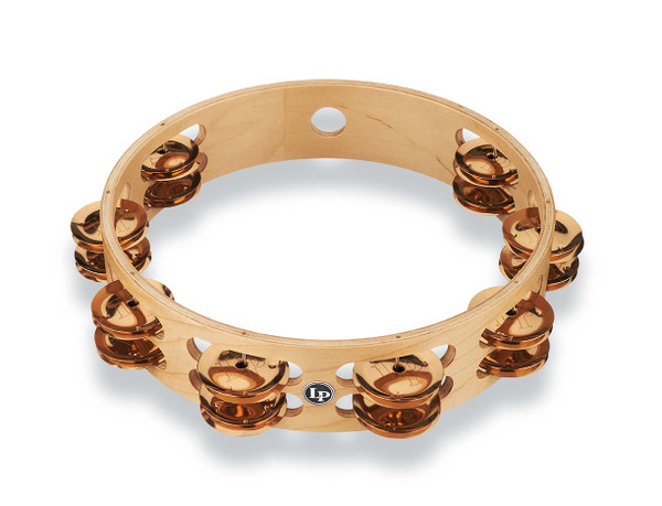 LP Pro 10 Inch Double Row Tambourine - Bronze product image