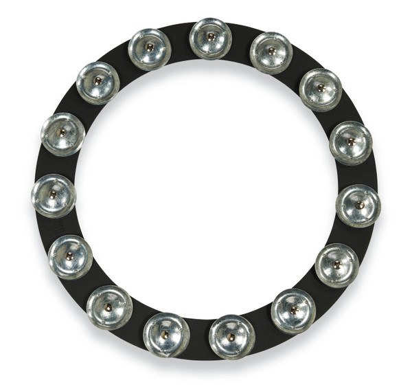 LP LP3814BGA 14-Inch Tambo-Ring - Black Sand with Galvanized Steel Jingles product image