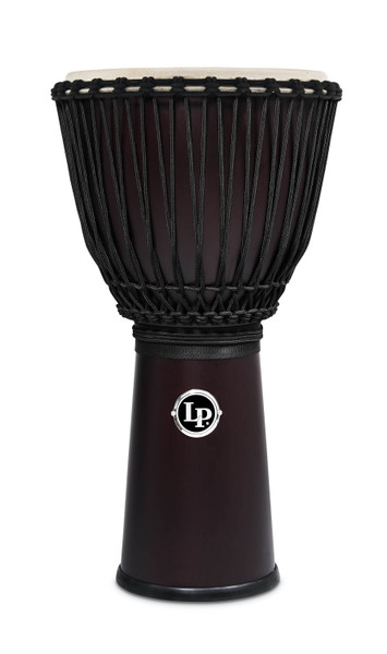 LP LP799-DW 12-1/2"-Inch Rope Tuned Siam Walnut Djembe product image