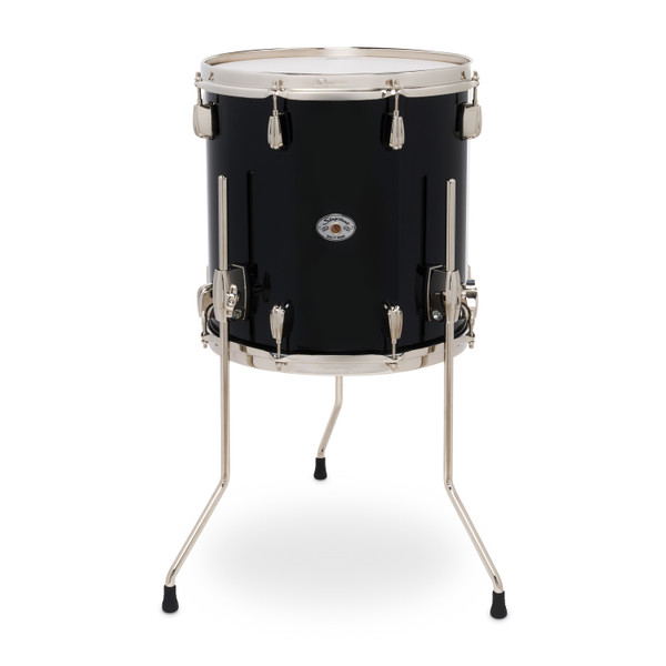 Slingerland Studio King Floor Tom, 14x14", Del Norte Black product image